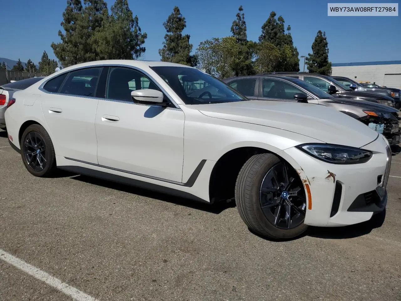 2024 BMW I4 Edrive 40 VIN: WBY73AW08RFT27984 Lot: 62776285