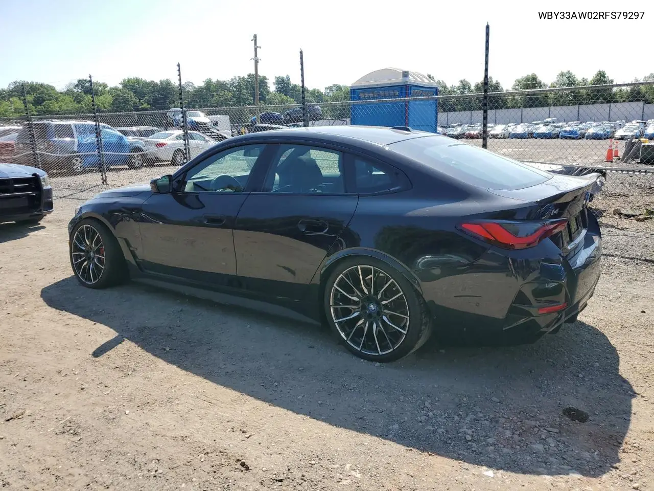 2024 BMW I4 M50 VIN: WBY33AW02RFS79297 Lot: 62890645