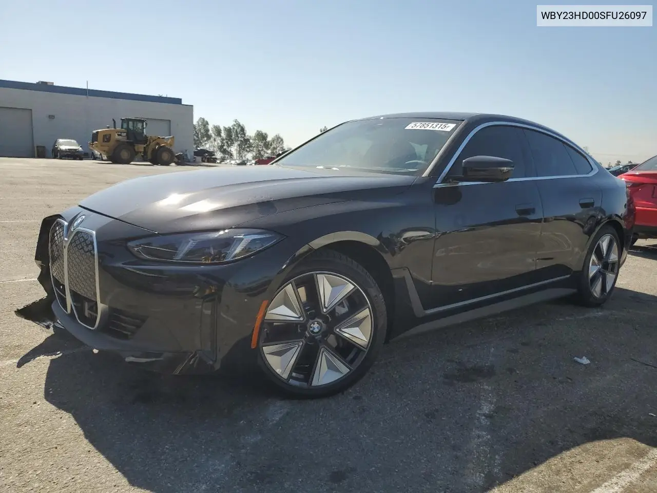2025 BMW I4 Edrive 40 VIN: WBY23HD00SFU26097 Lot: 57851315