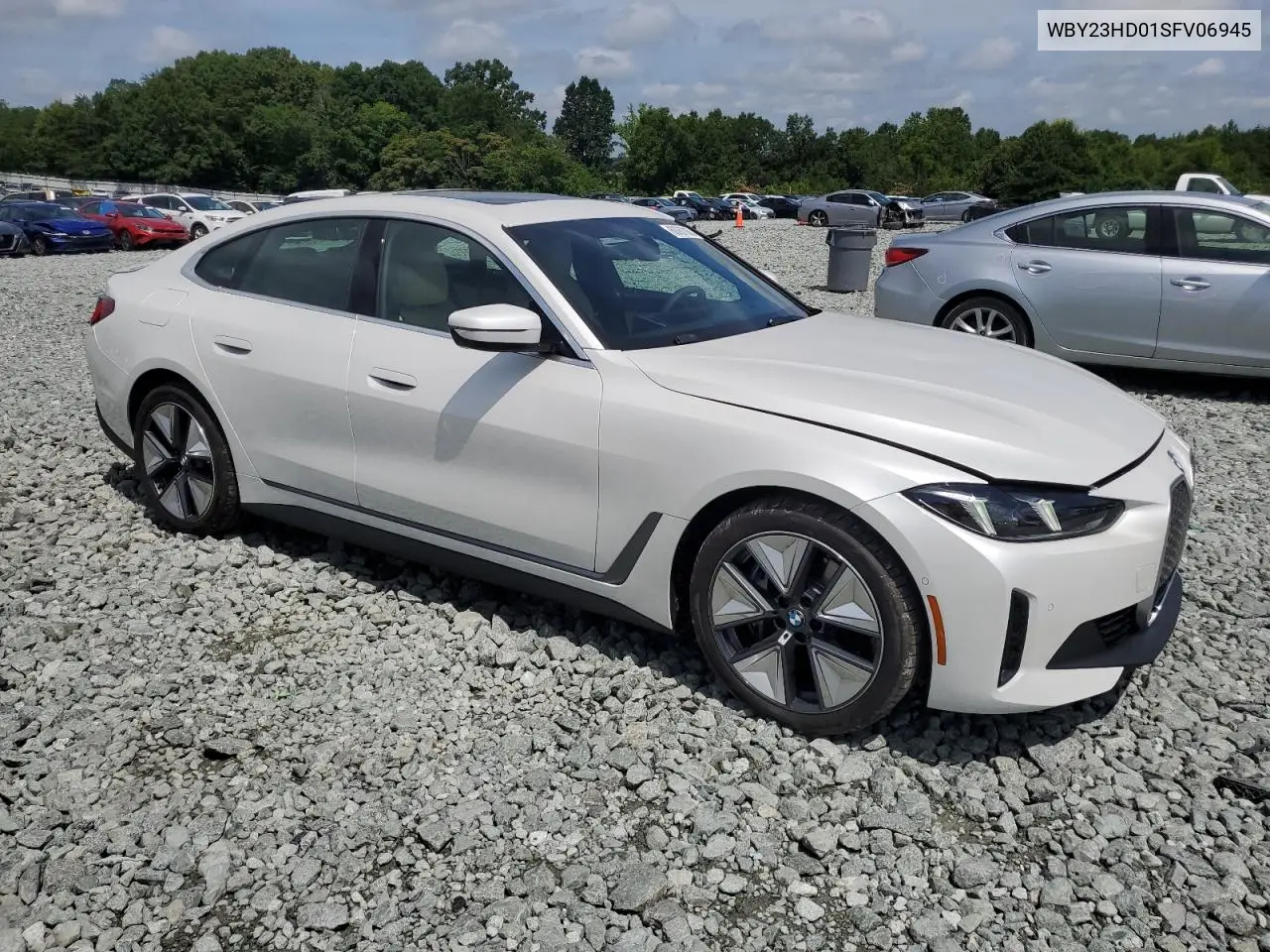 2025 BMW I4 Edrive 40 VIN: WBY23HD01SFV06945 Lot: 60987935