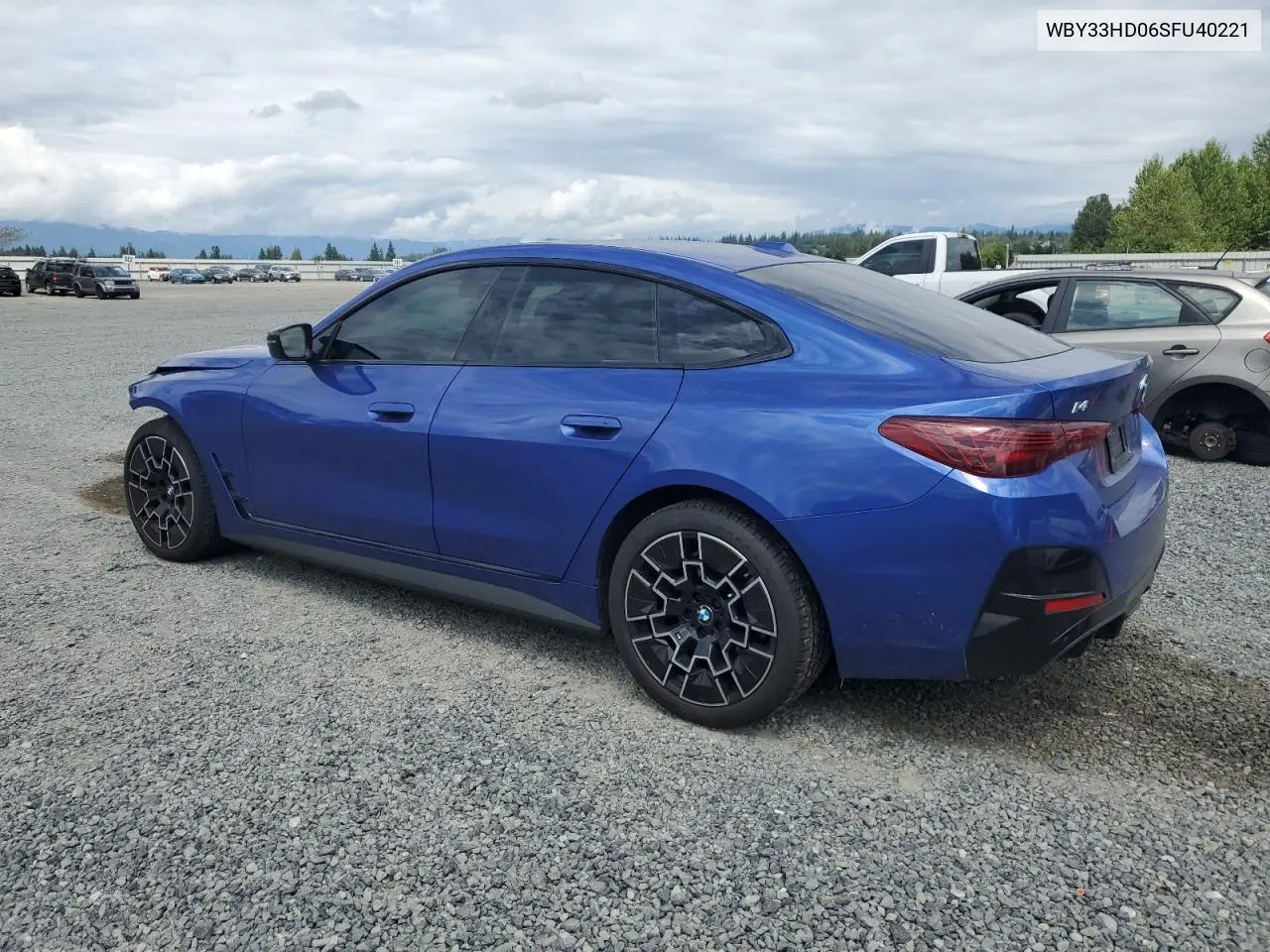 2025 BMW I4 M50 VIN: WBY33HD06SFU40221 Lot: 61971985