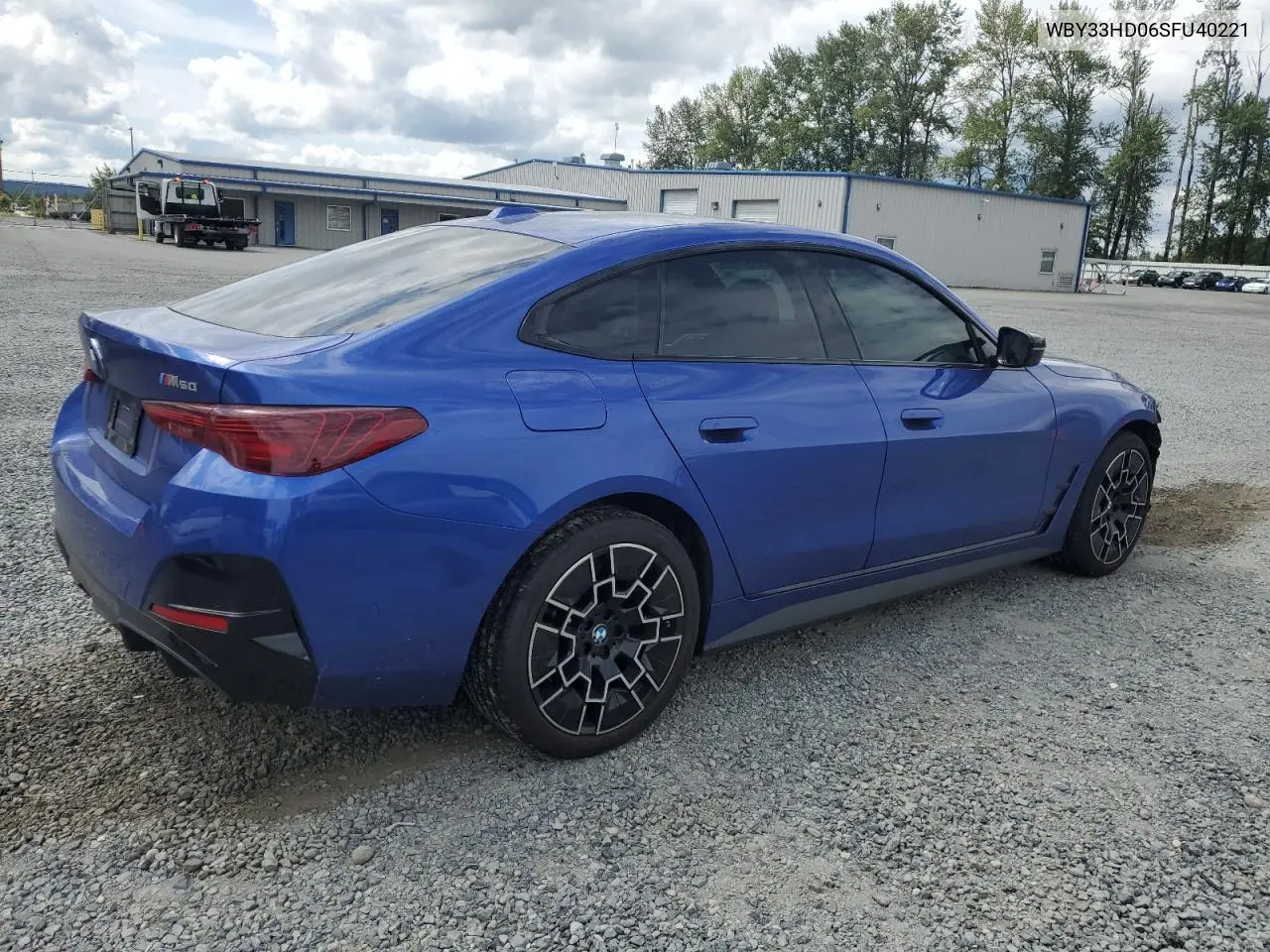 2025 BMW I4 M50 VIN: WBY33HD06SFU40221 Lot: 61971985