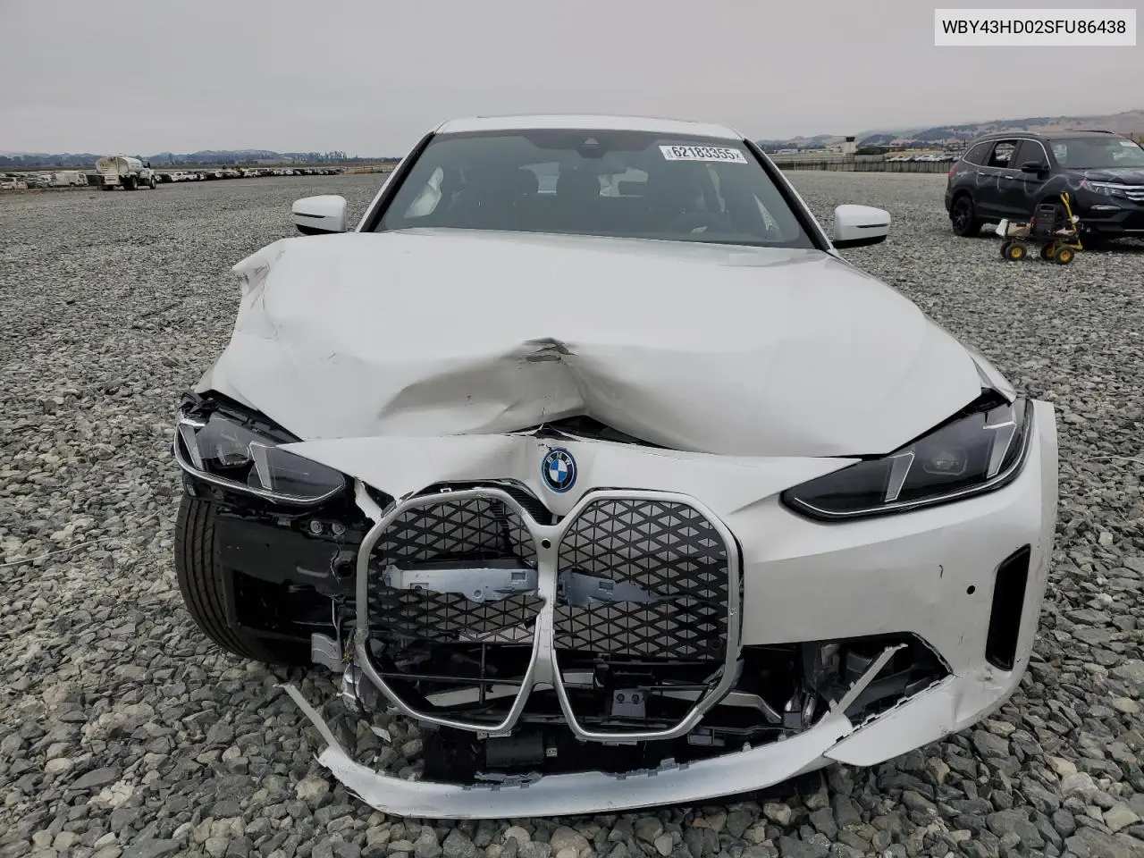 2025 BMW I4 xDrive 40 VIN: WBY43HD02SFU86438 Lot: 62183355