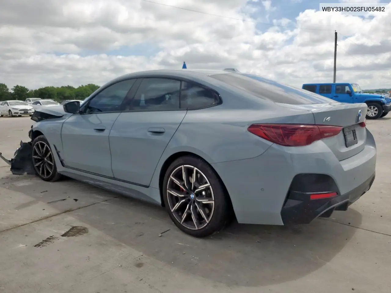 2025 BMW I4 M50 VIN: WBY33HD02SFU05482 Lot: 62414465