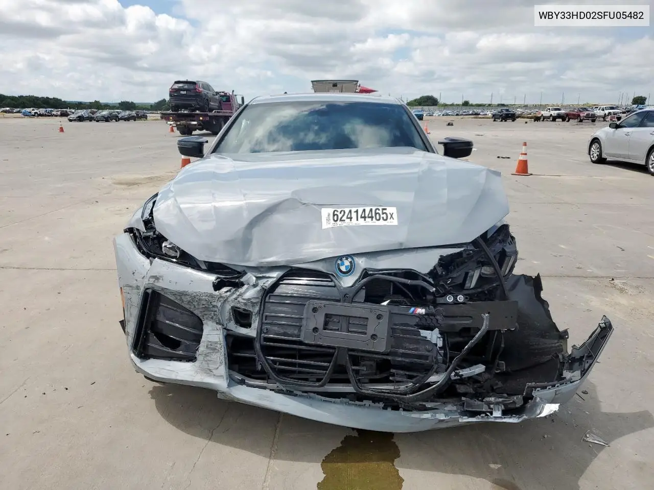 2025 BMW I4 M50 VIN: WBY33HD02SFU05482 Lot: 62414465
