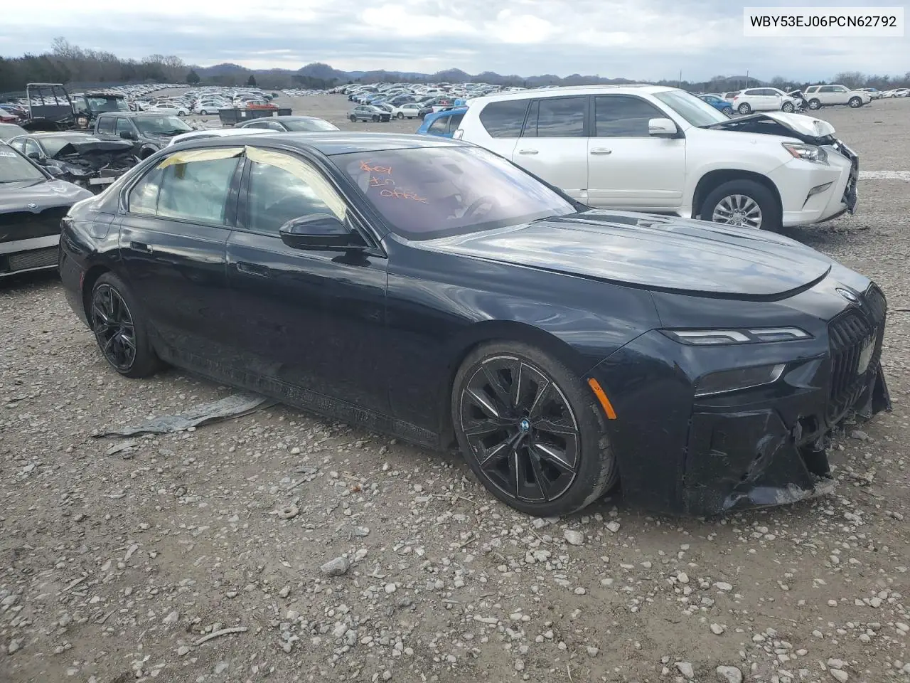 2023 BMW I7 xDrive60 VIN: WBY53EJ06PCN62792 Lot: 43517185