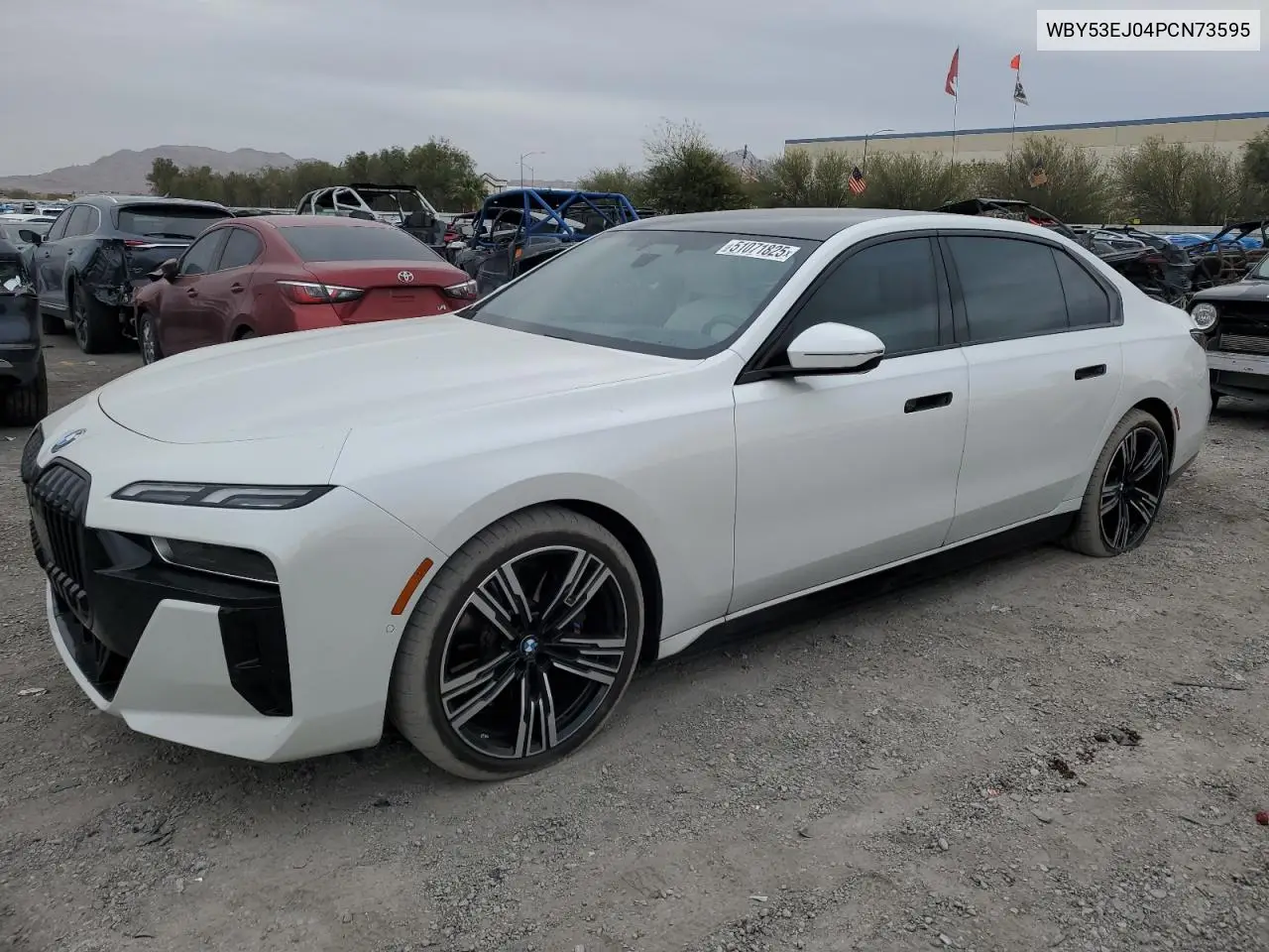 2023 BMW I7 xDrive60 VIN: WBY53EJ04PCN73595 Lot: 51071825