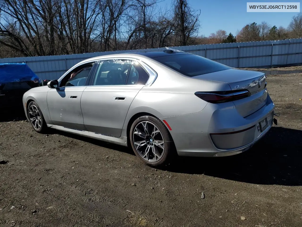 2024 BMW I7 xDrive60 VIN: WBY53EJ06RCT12598 Lot: 49473805