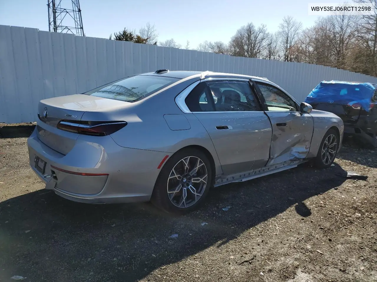 2024 BMW I7 xDrive60 VIN: WBY53EJ06RCT12598 Lot: 49473805