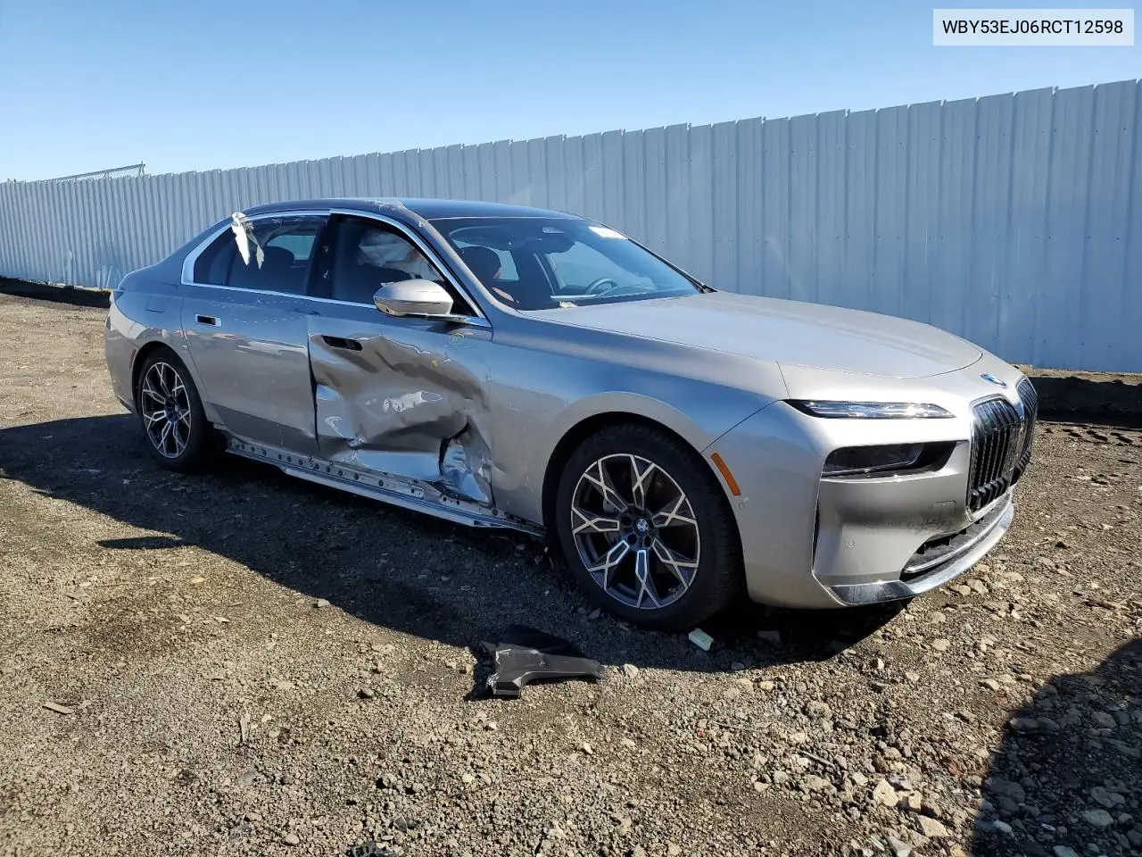 2024 BMW I7 xDrive60 VIN: WBY53EJ06RCT12598 Lot: 49473805