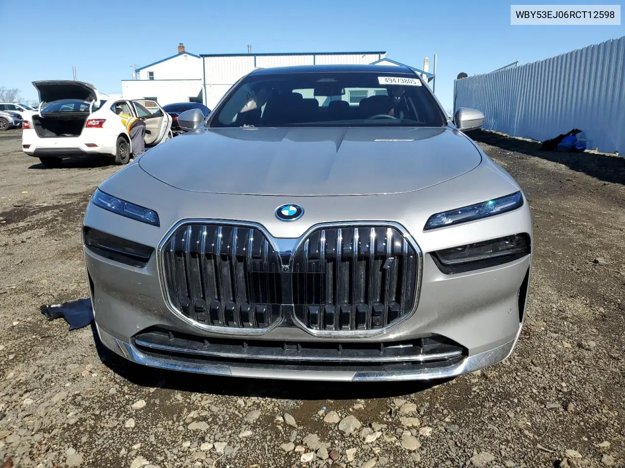 2024 BMW I7 xDrive60 VIN: WBY53EJ06RCT12598 Lot: 49473805
