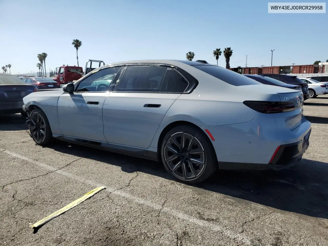 2024 BMW I7 Edrive50 VIN: WBY43EJ00RCR29958 Lot: 56508635