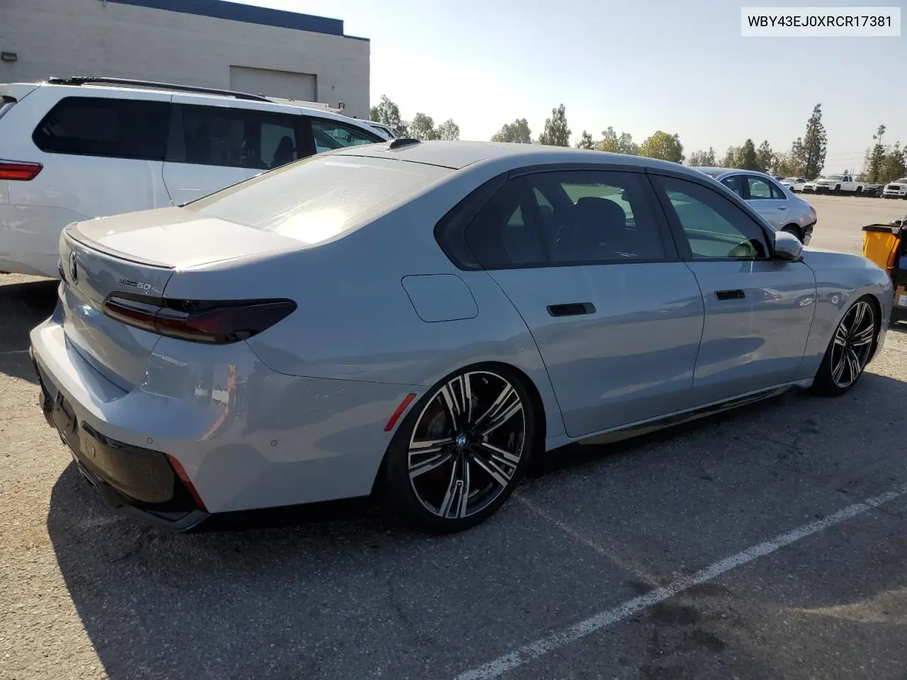 2024 BMW I7 Edrive50 VIN: WBY43EJ0XRCR17381 Lot: 56762725
