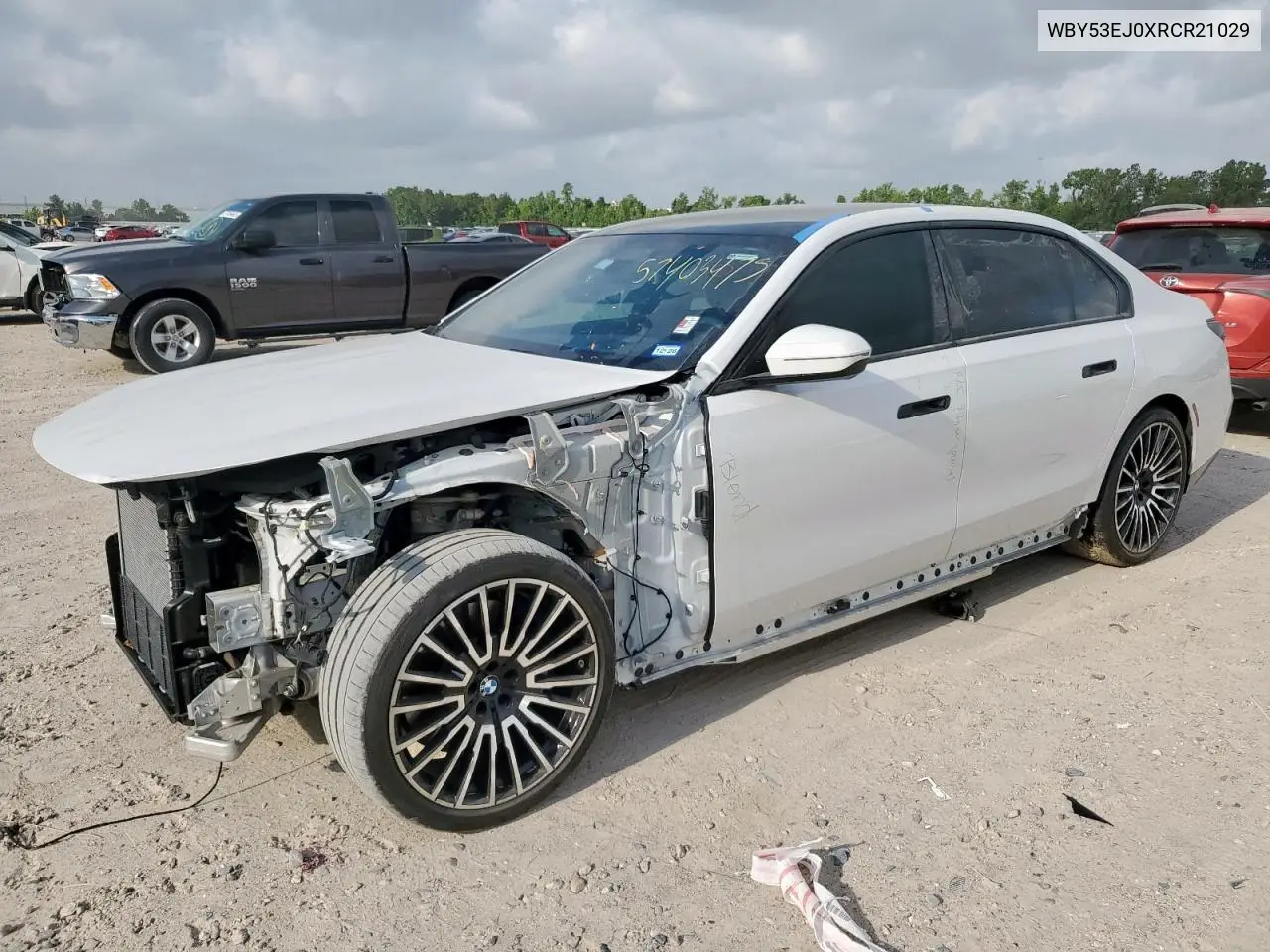 2024 BMW I7 xDrive60 VIN: WBY53EJ0XRCR21029 Lot: 57403475