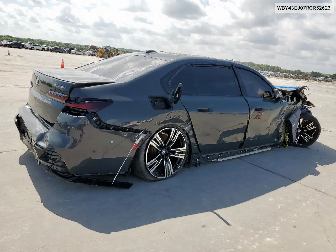 2024 BMW I7 Edrive50 VIN: WBY43EJ07RCR52623 Lot: 62084355