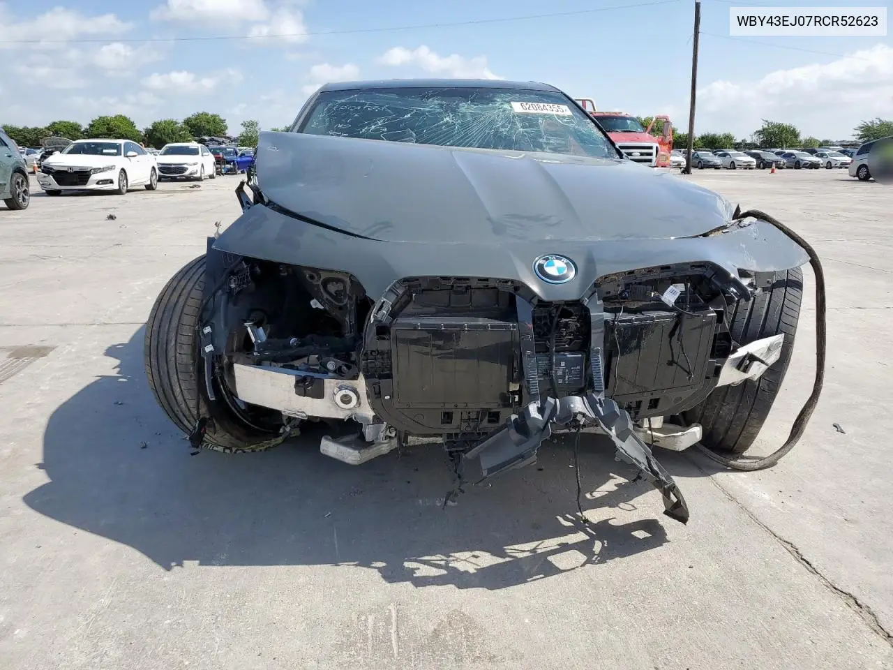 2024 BMW I7 Edrive50 VIN: WBY43EJ07RCR52623 Lot: 62084355