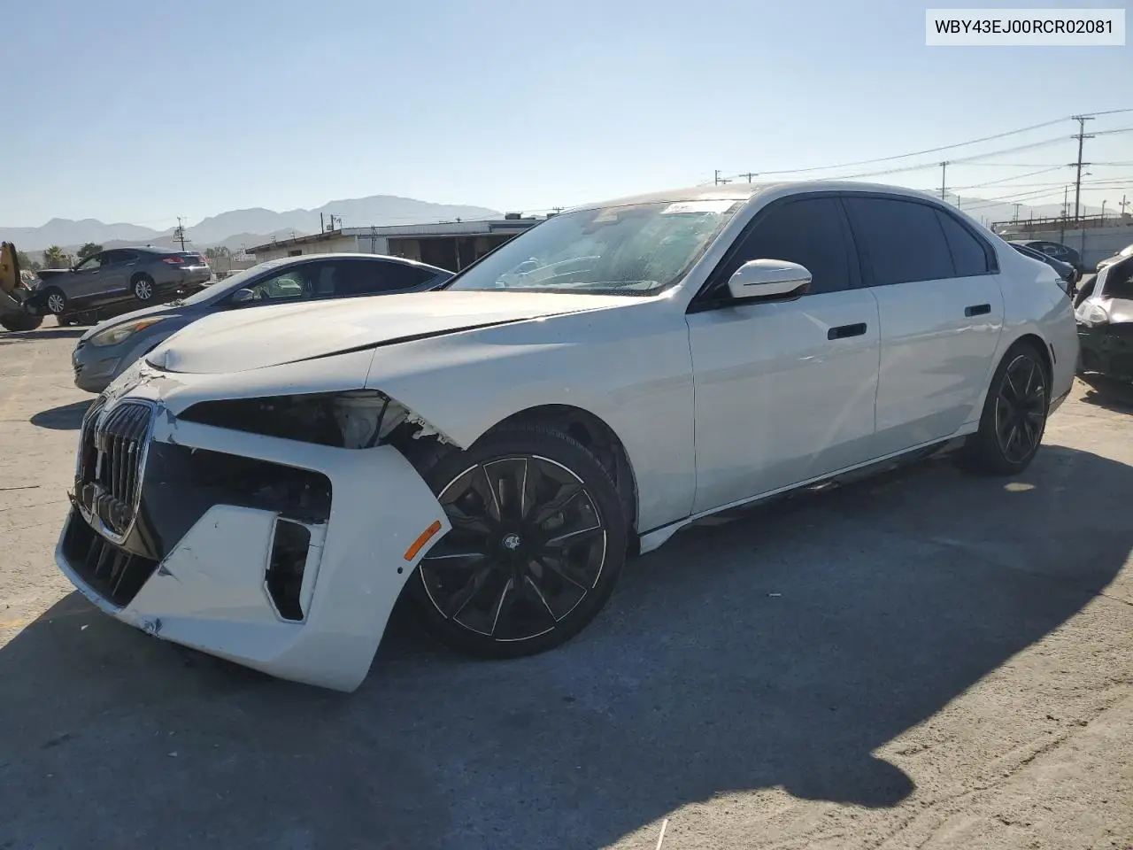 2024 BMW I7 Edrive50 VIN: WBY43EJ00RCR02081 Lot: 63038755