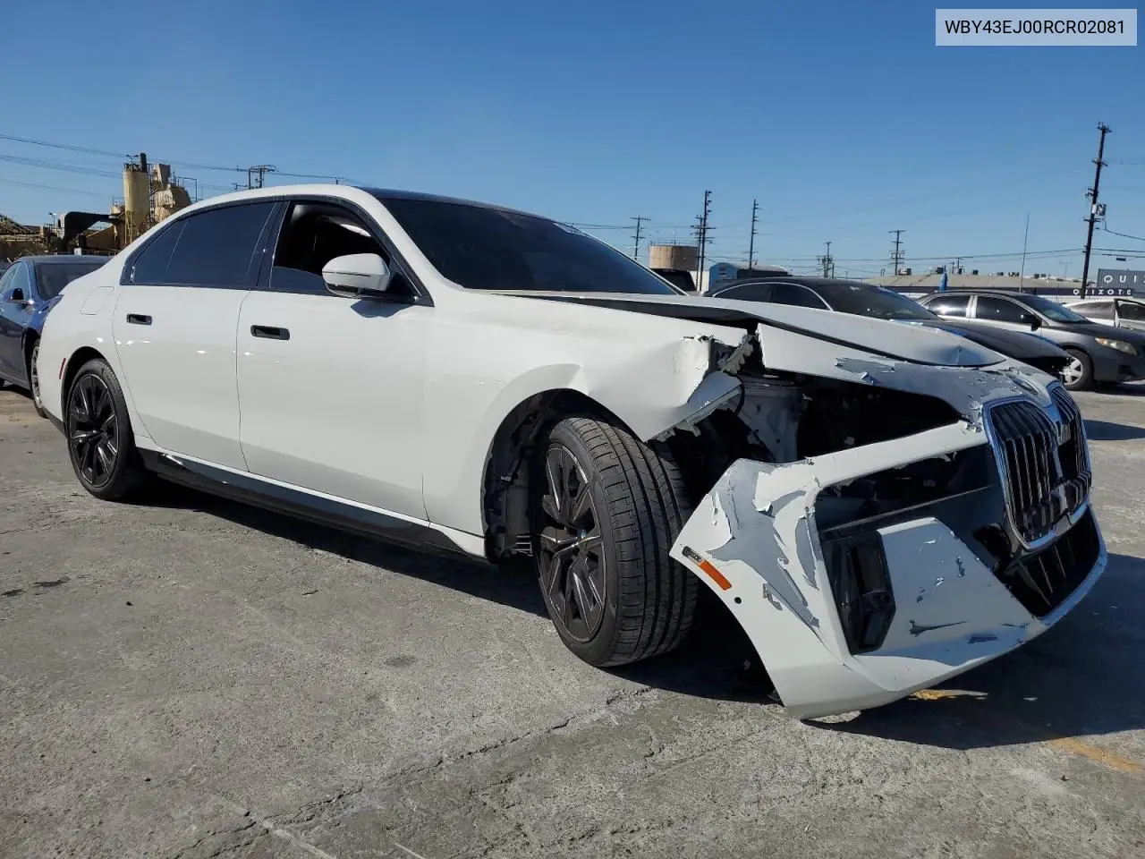 2024 BMW I7 Edrive50 VIN: WBY43EJ00RCR02081 Lot: 63038755