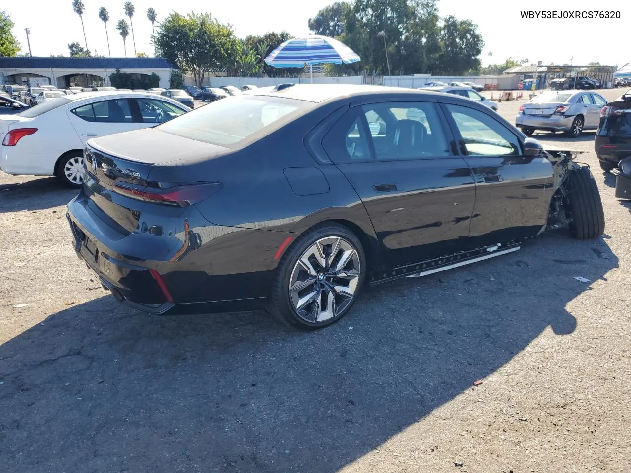 2024 BMW I7 xDrive60 VIN: WBY53EJ0XRCS76320 Lot: 74837954