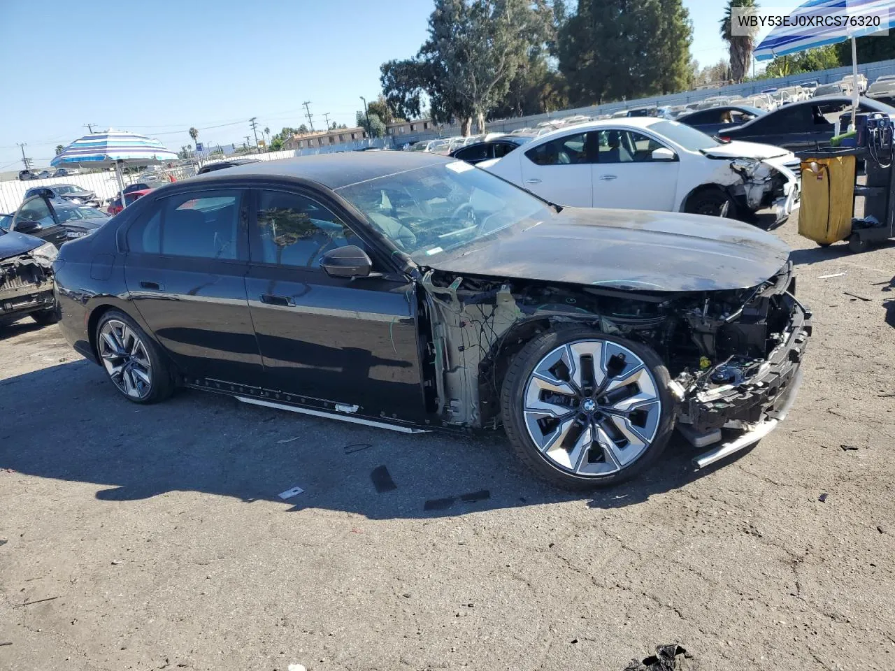 2024 BMW I7 xDrive60 VIN: WBY53EJ0XRCS76320 Lot: 74837954