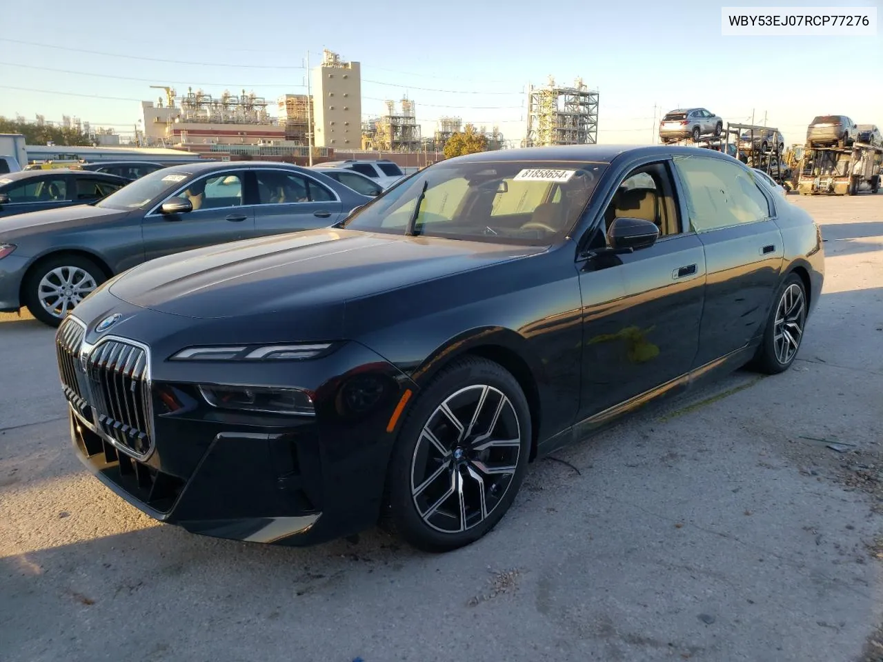 2024 BMW I7 xDrive60 VIN: WBY53EJ07RCP77276 Lot: 81858654
