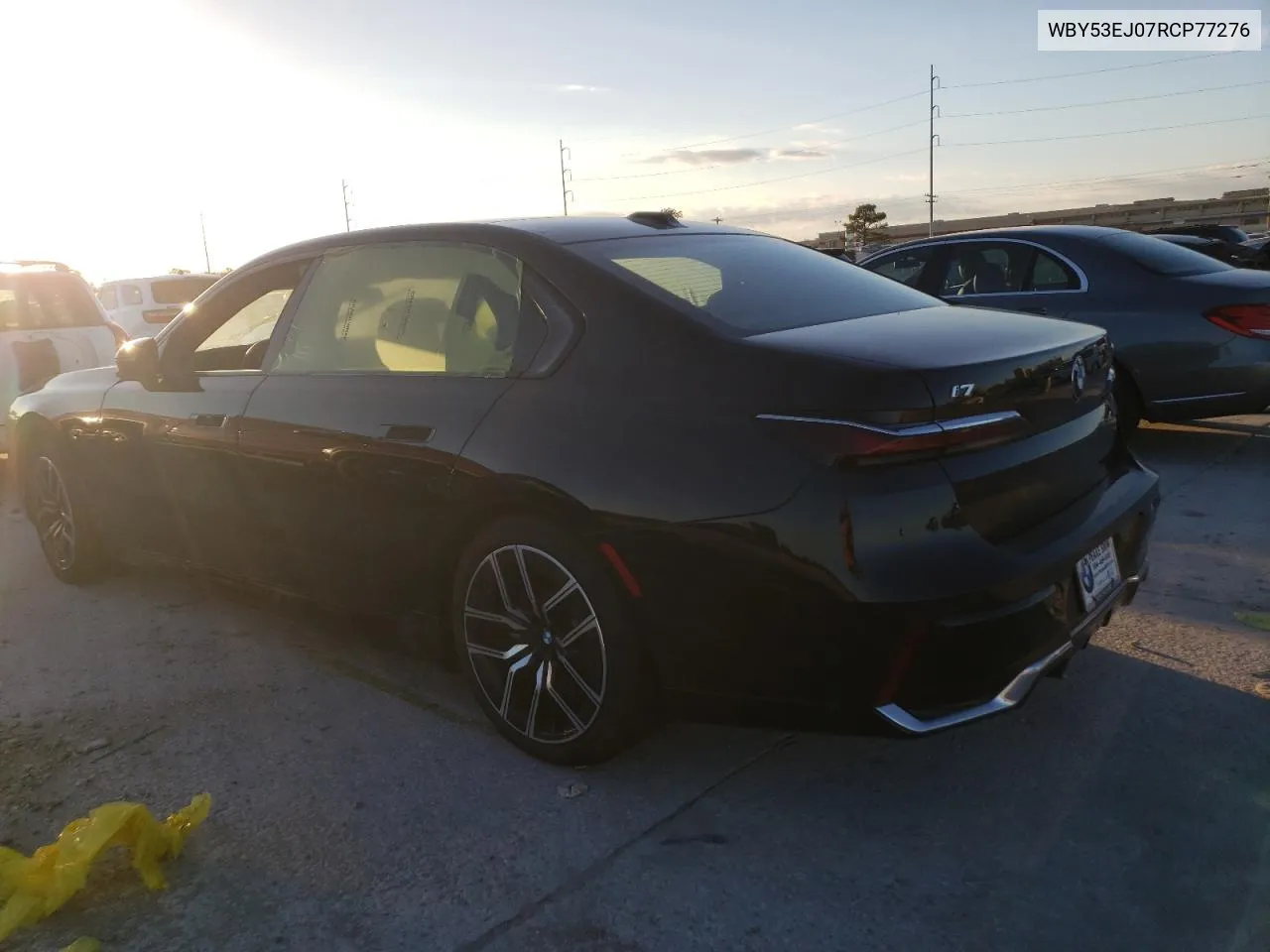 2024 BMW I7 xDrive60 VIN: WBY53EJ07RCP77276 Lot: 81858654