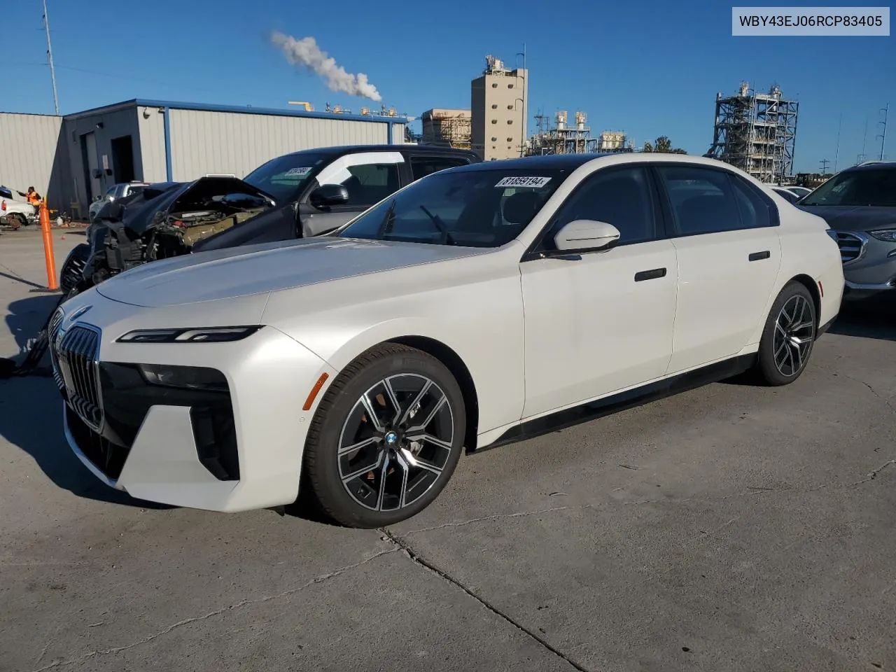 2024 BMW I7 Edrive50 VIN: WBY43EJ06RCP83405 Lot: 81859194