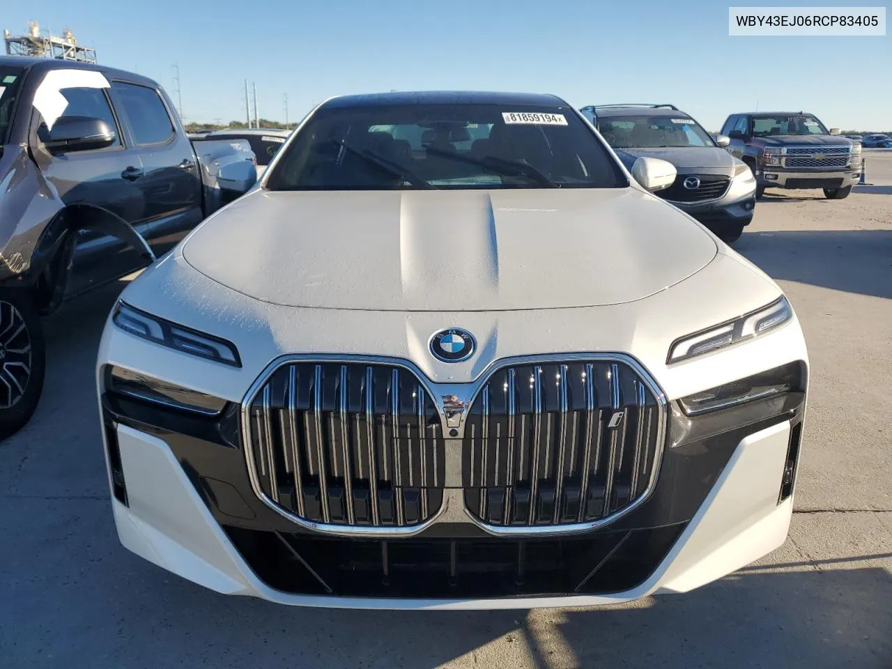 2024 BMW I7 Edrive50 VIN: WBY43EJ06RCP83405 Lot: 81859194