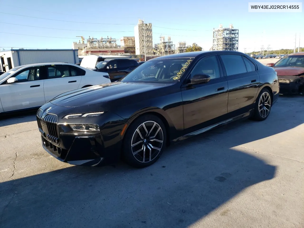 2024 BMW I7 Edrive50 VIN: WBY43EJ02RCR14555 Lot: 81859234