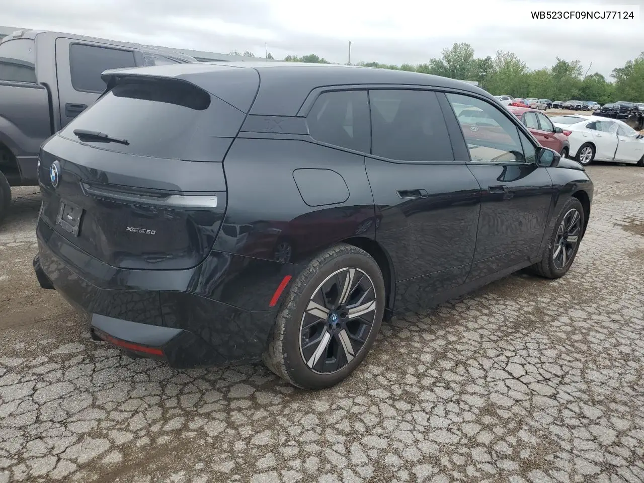 2022 BMW Ix xDrive50 VIN: WB523CF09NCJ77124 Lot: 55858975