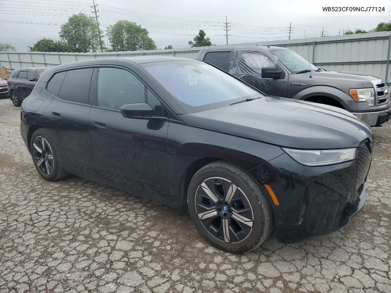 2022 BMW Ix xDrive50 VIN: WB523CF09NCJ77124 Lot: 55858975