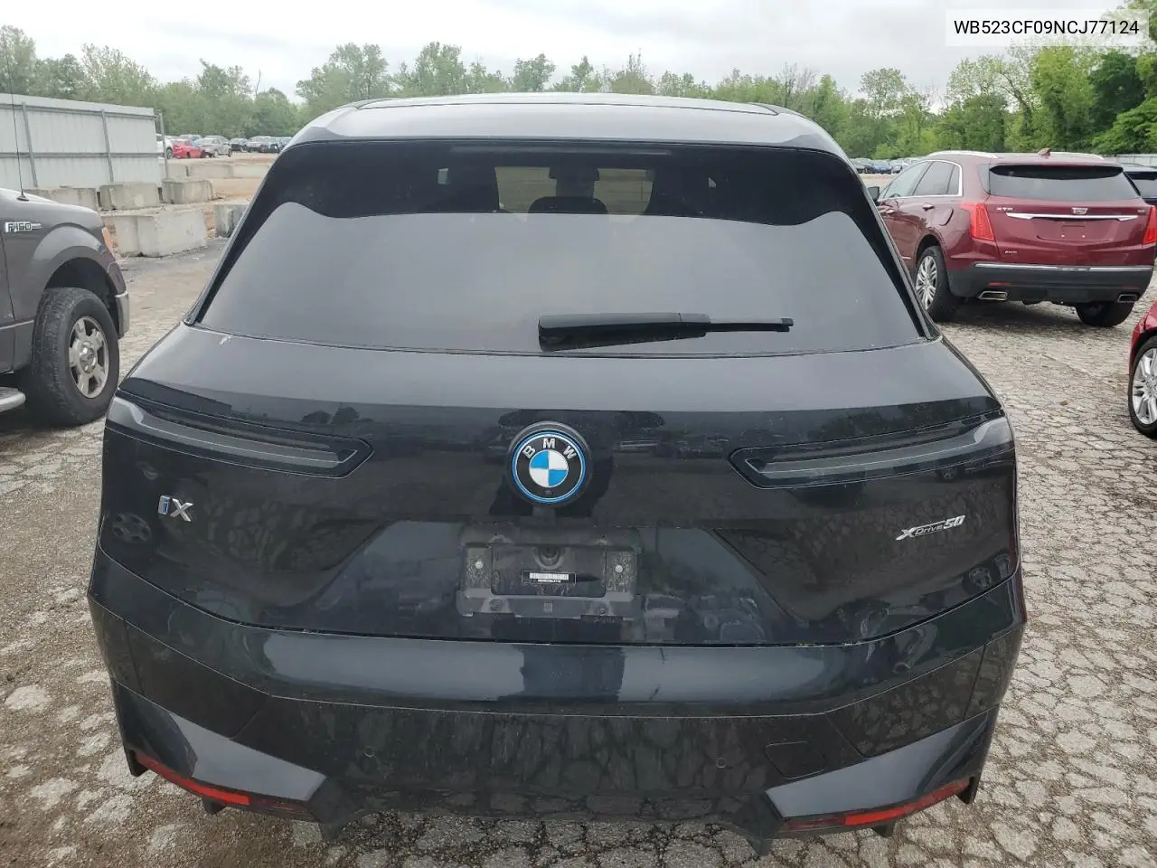 2022 BMW Ix xDrive50 VIN: WB523CF09NCJ77124 Lot: 55858975