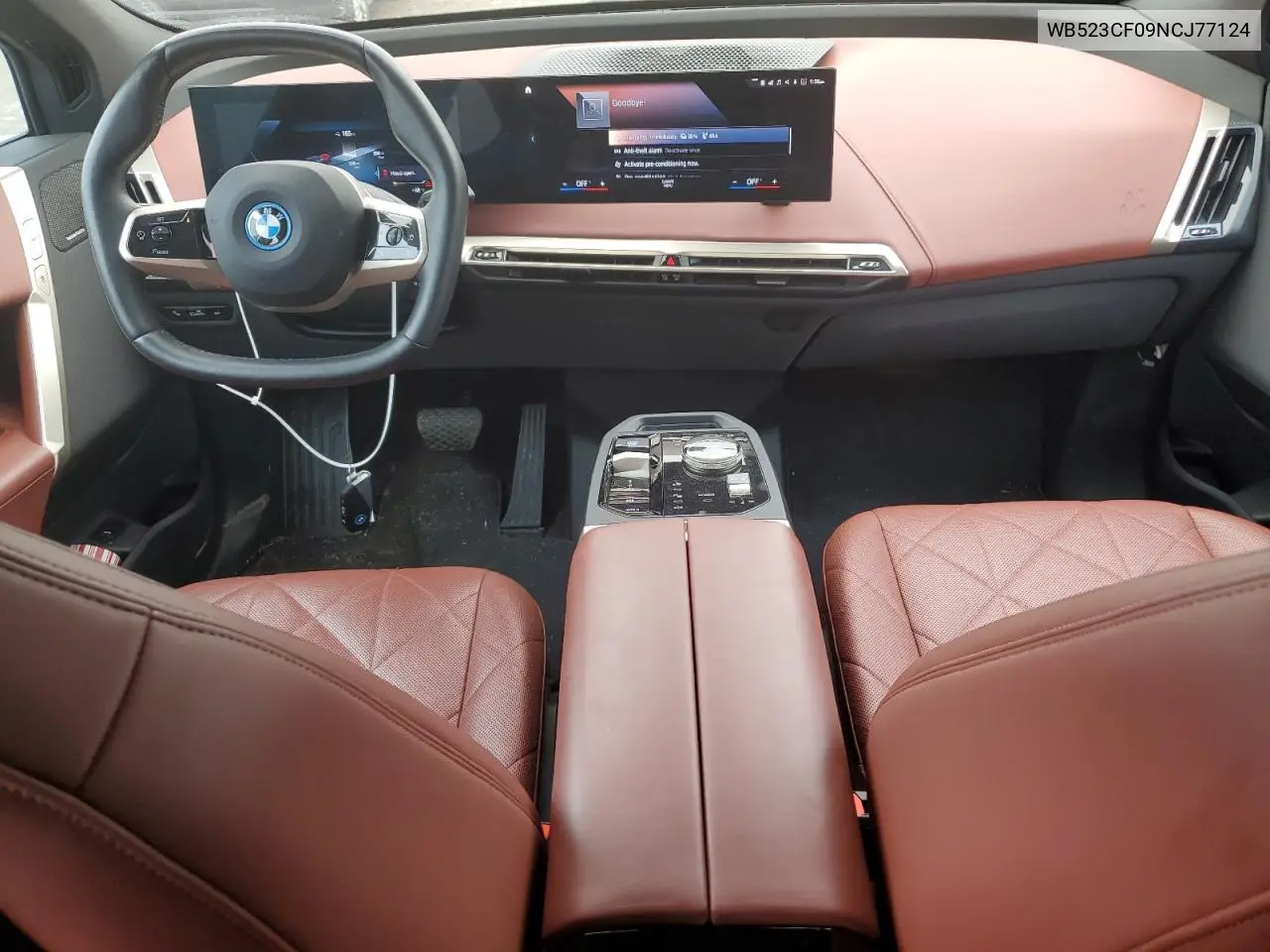 2022 BMW Ix xDrive50 VIN: WB523CF09NCJ77124 Lot: 55858975