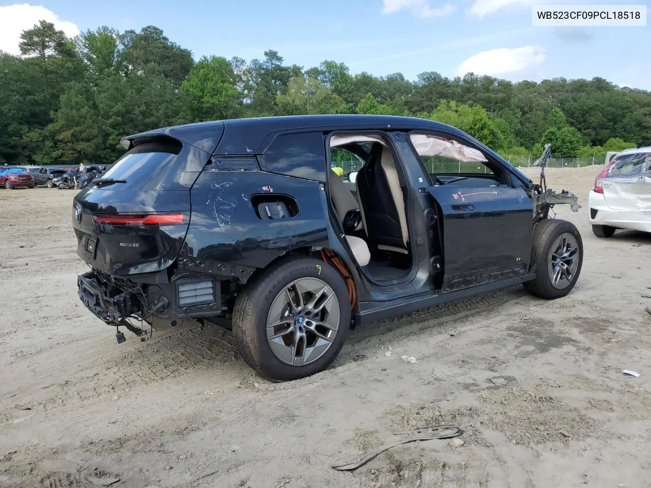 2023 BMW Ix xDrive50 VIN: WB523CF09PCL18518 Lot: 59733395