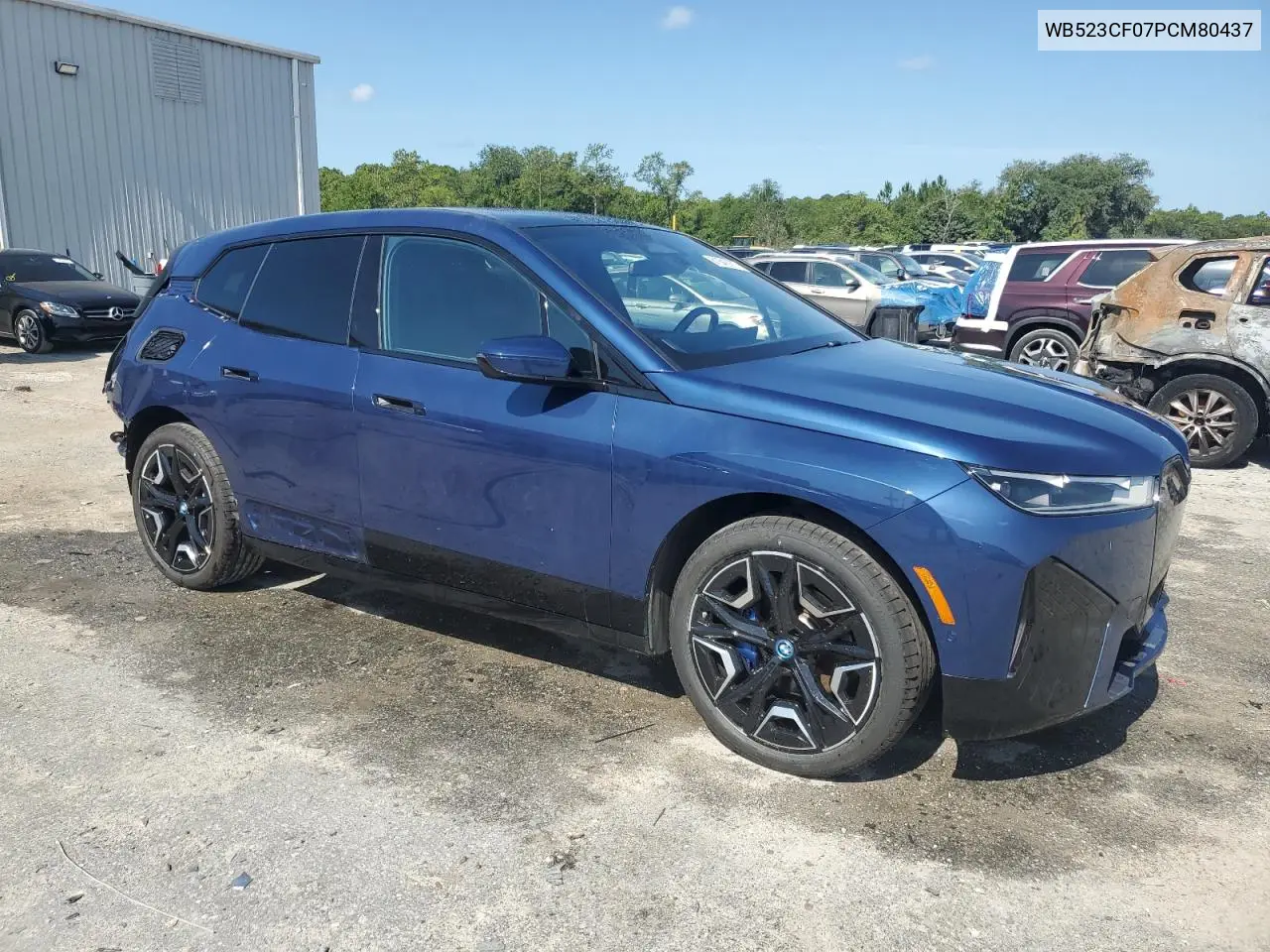 2023 BMW Ix xDrive50 VIN: WB523CF07PCM80437 Lot: 61643915