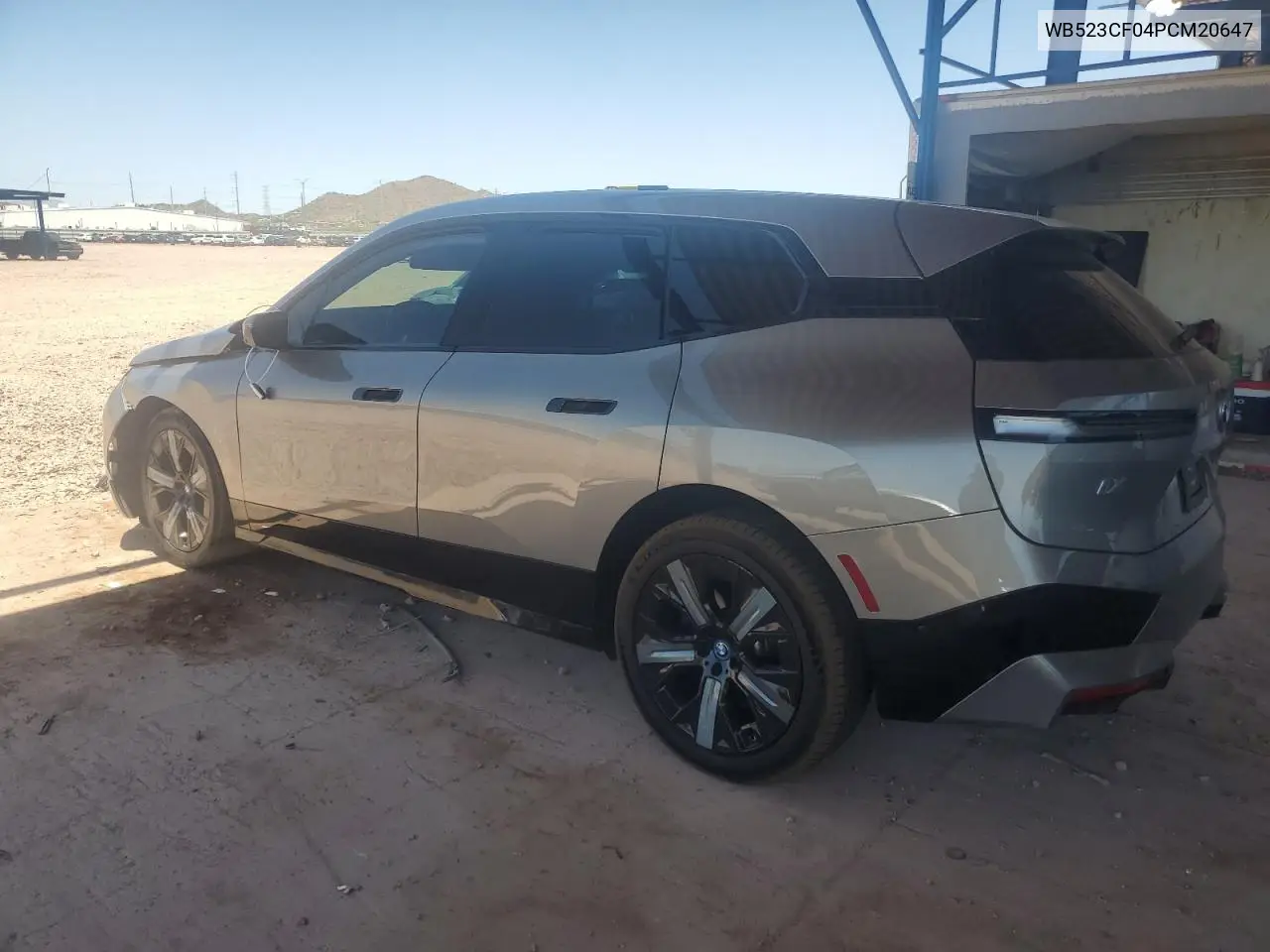 2023 BMW Ix xDrive50 VIN: WB523CF04PCM20647 Lot: 62394875