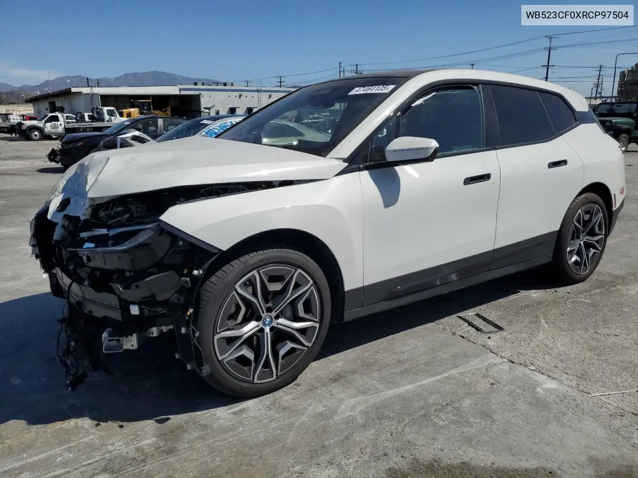 2024 BMW Ix xDrive50 VIN: WB523CF0XRCP97504 Lot: 47464105