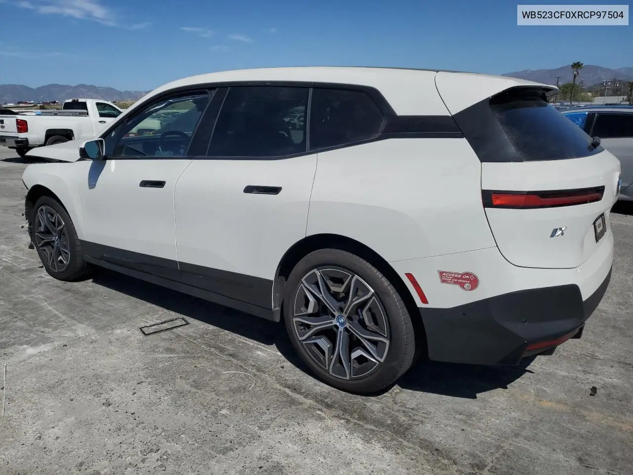 2024 BMW Ix xDrive50 VIN: WB523CF0XRCP97504 Lot: 47464105