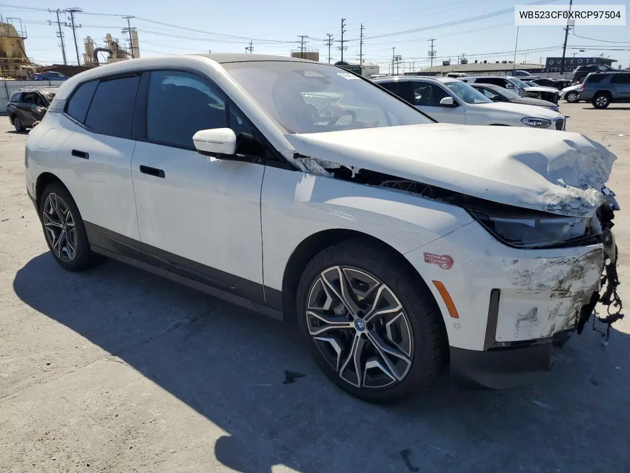 2024 BMW Ix xDrive50 VIN: WB523CF0XRCP97504 Lot: 47464105