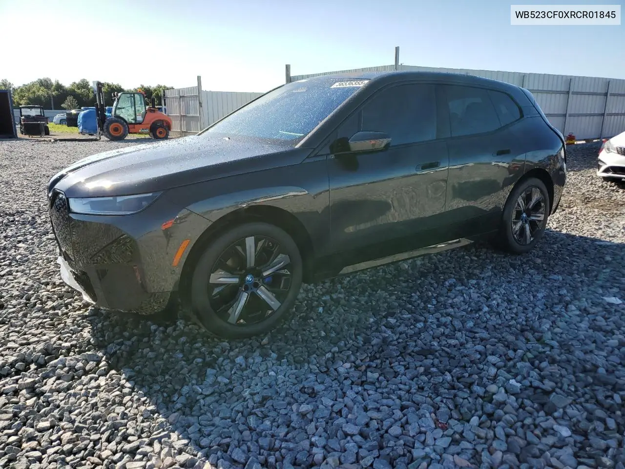 2024 BMW Ix xDrive50 VIN: WB523CF0XRCR01845 Lot: 56536355