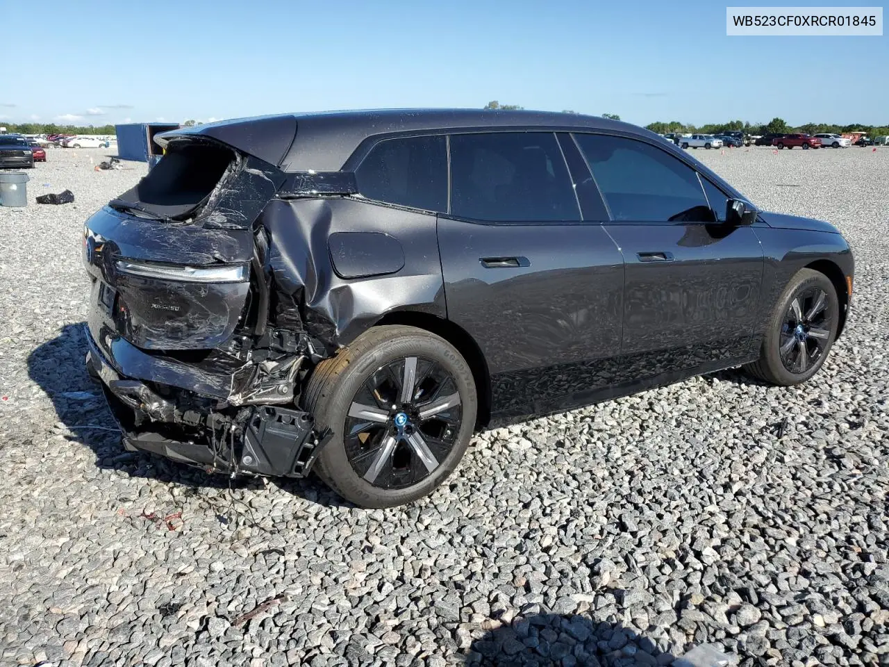 2024 BMW Ix xDrive50 VIN: WB523CF0XRCR01845 Lot: 56536355