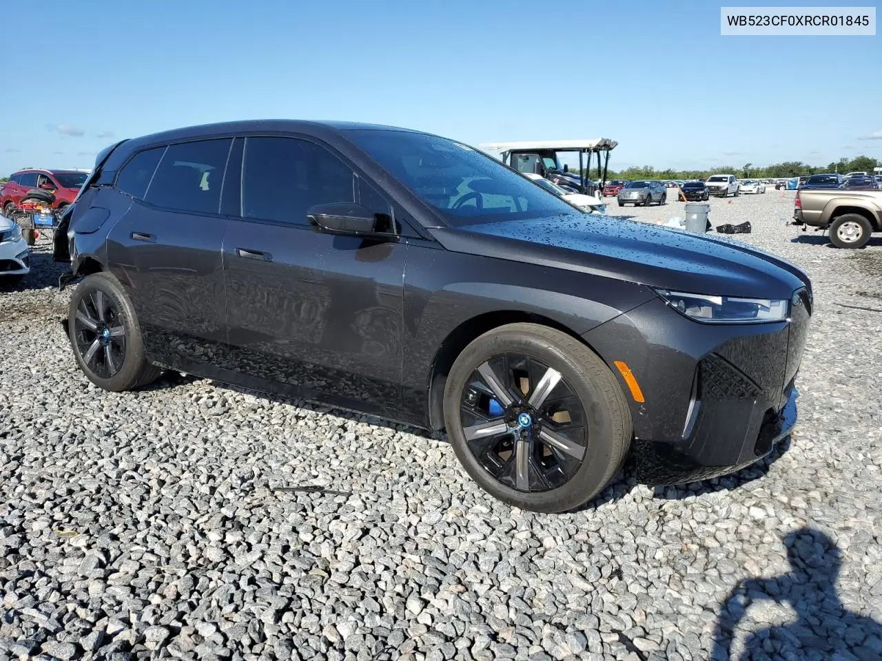 2024 BMW Ix xDrive50 VIN: WB523CF0XRCR01845 Lot: 56536355