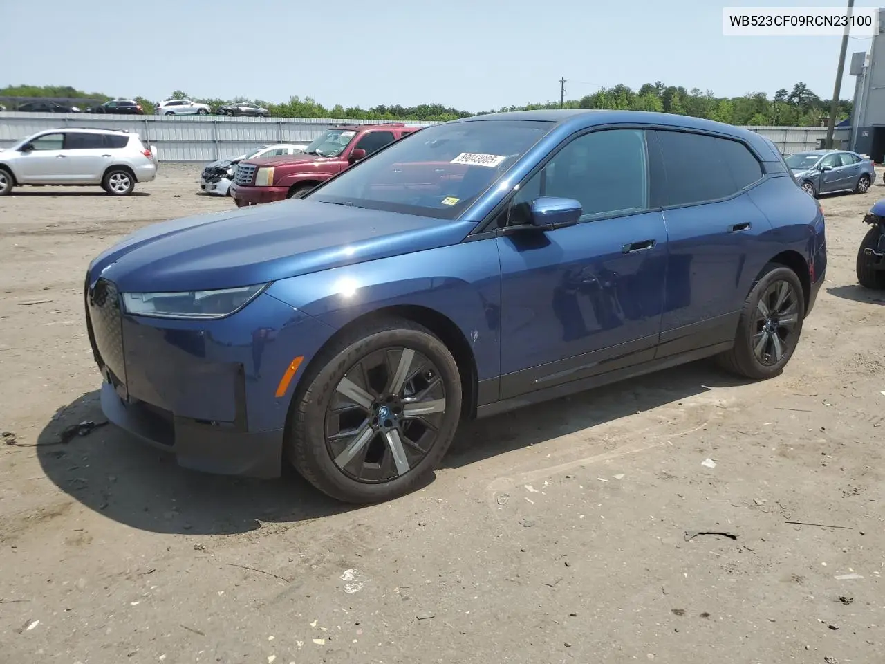 2024 BMW Ix xDrive50 VIN: WB523CF09RCN23100 Lot: 59043005