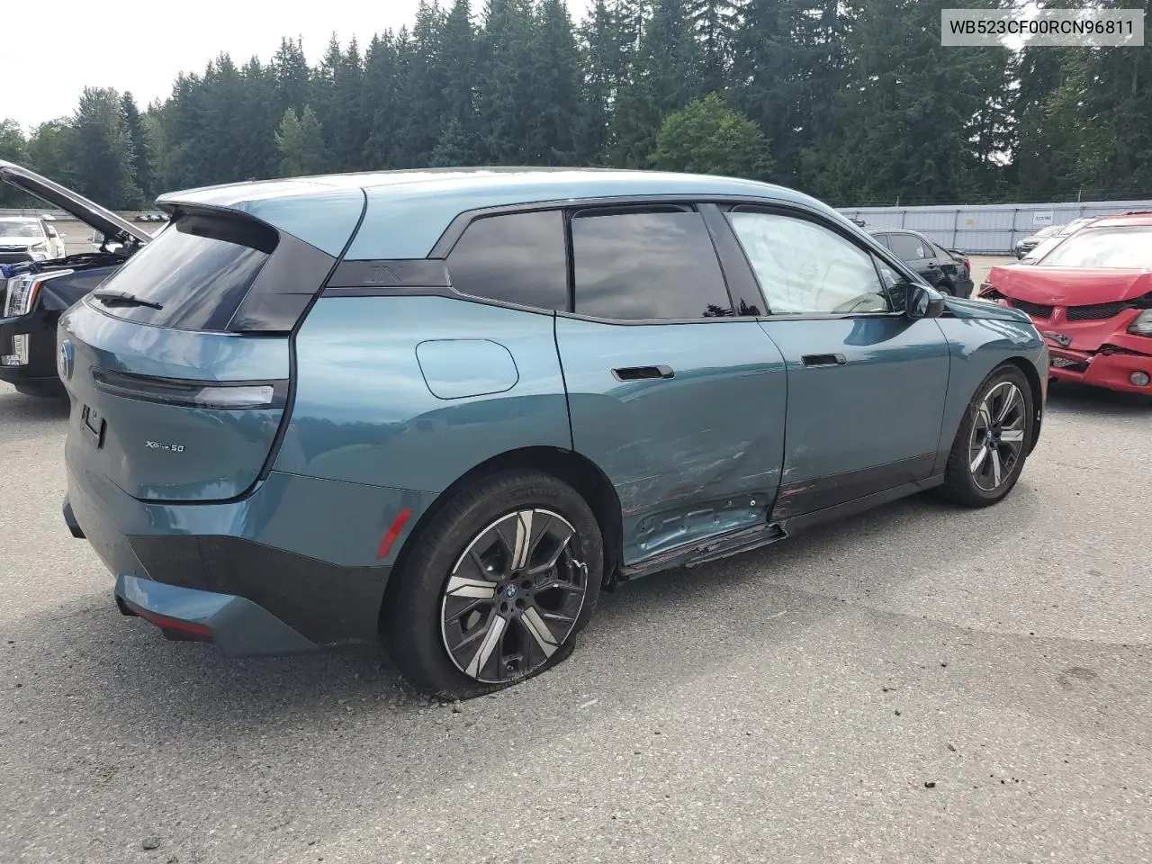 2024 BMW Ix xDrive50 VIN: WB523CF00RCN96811 Lot: 60895335