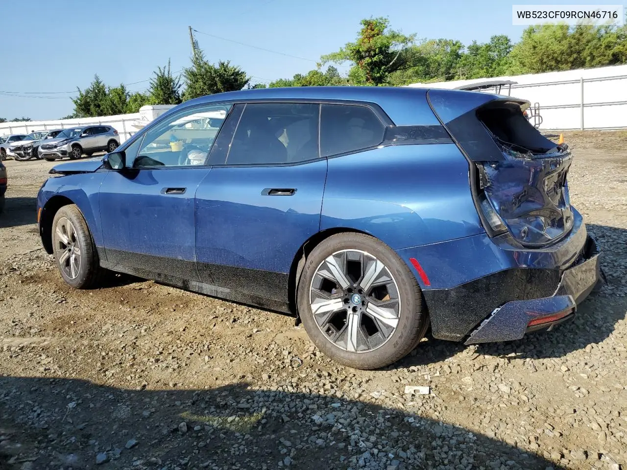 2024 BMW Ix xDrive50 VIN: WB523CF09RCN46716 Lot: 61821965