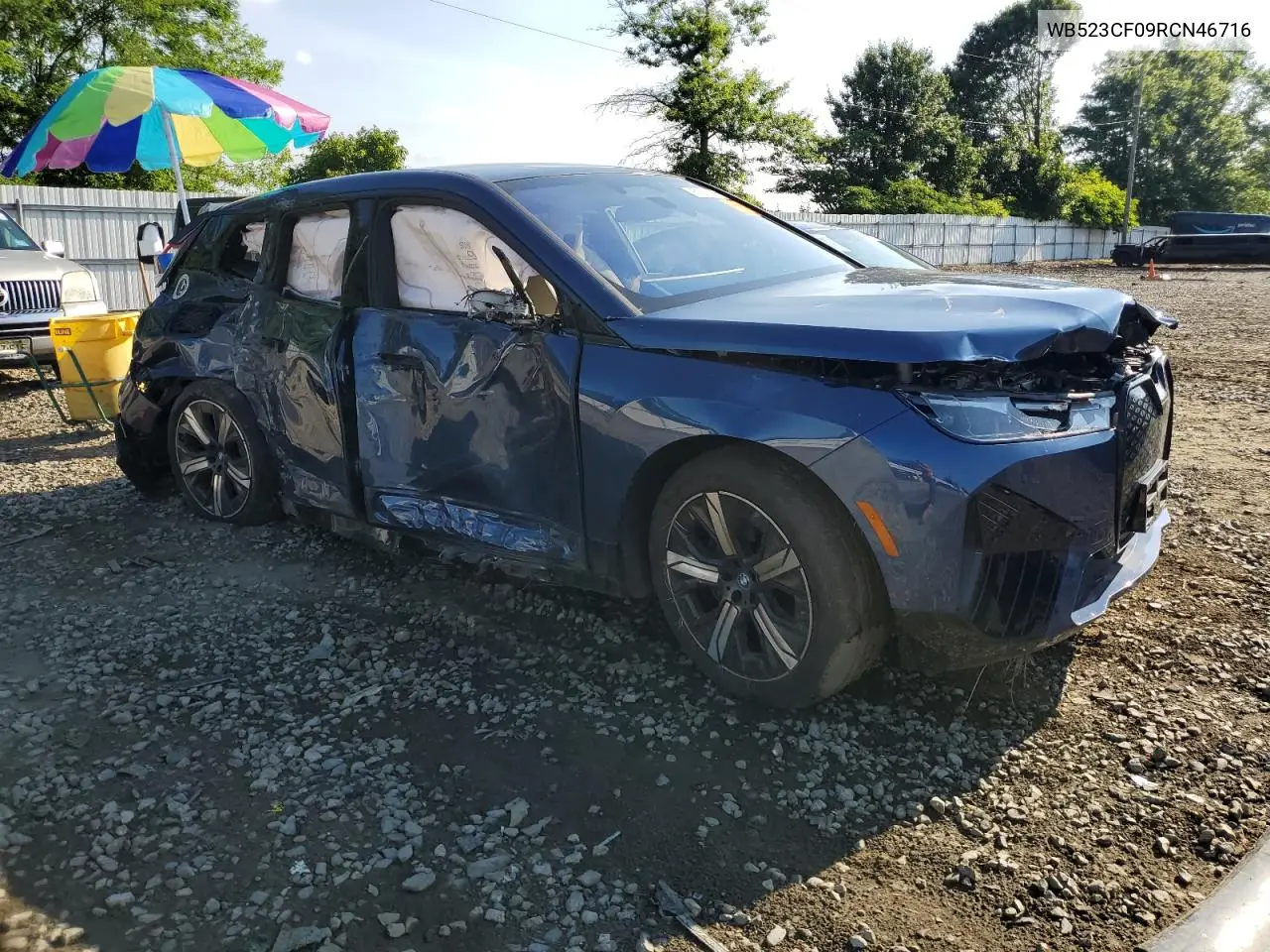 2024 BMW Ix xDrive50 VIN: WB523CF09RCN46716 Lot: 61821965