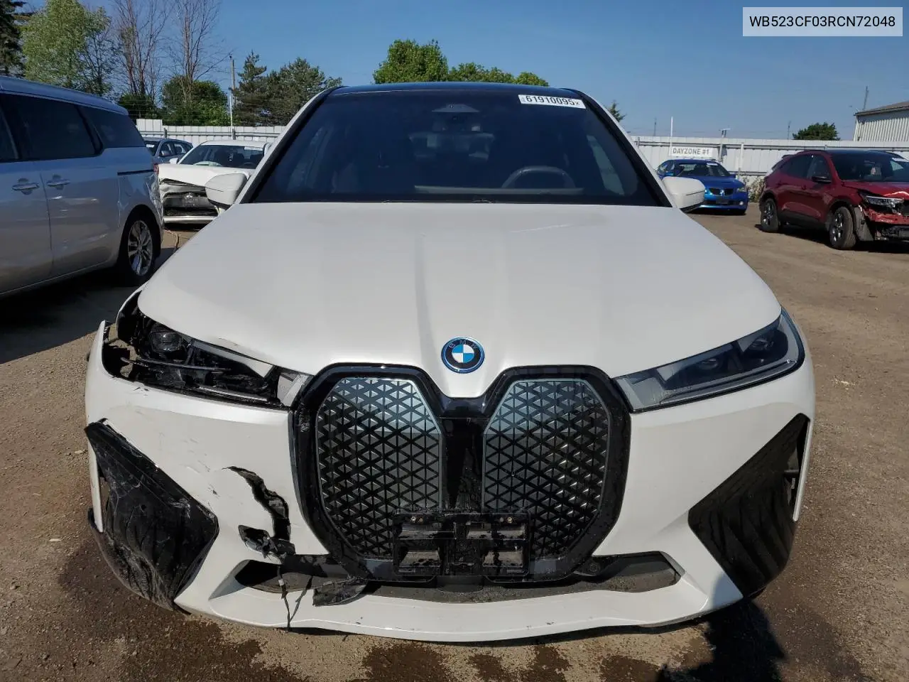 2024 BMW Ix xDrive50 VIN: WB523CF03RCN72048 Lot: 61910095