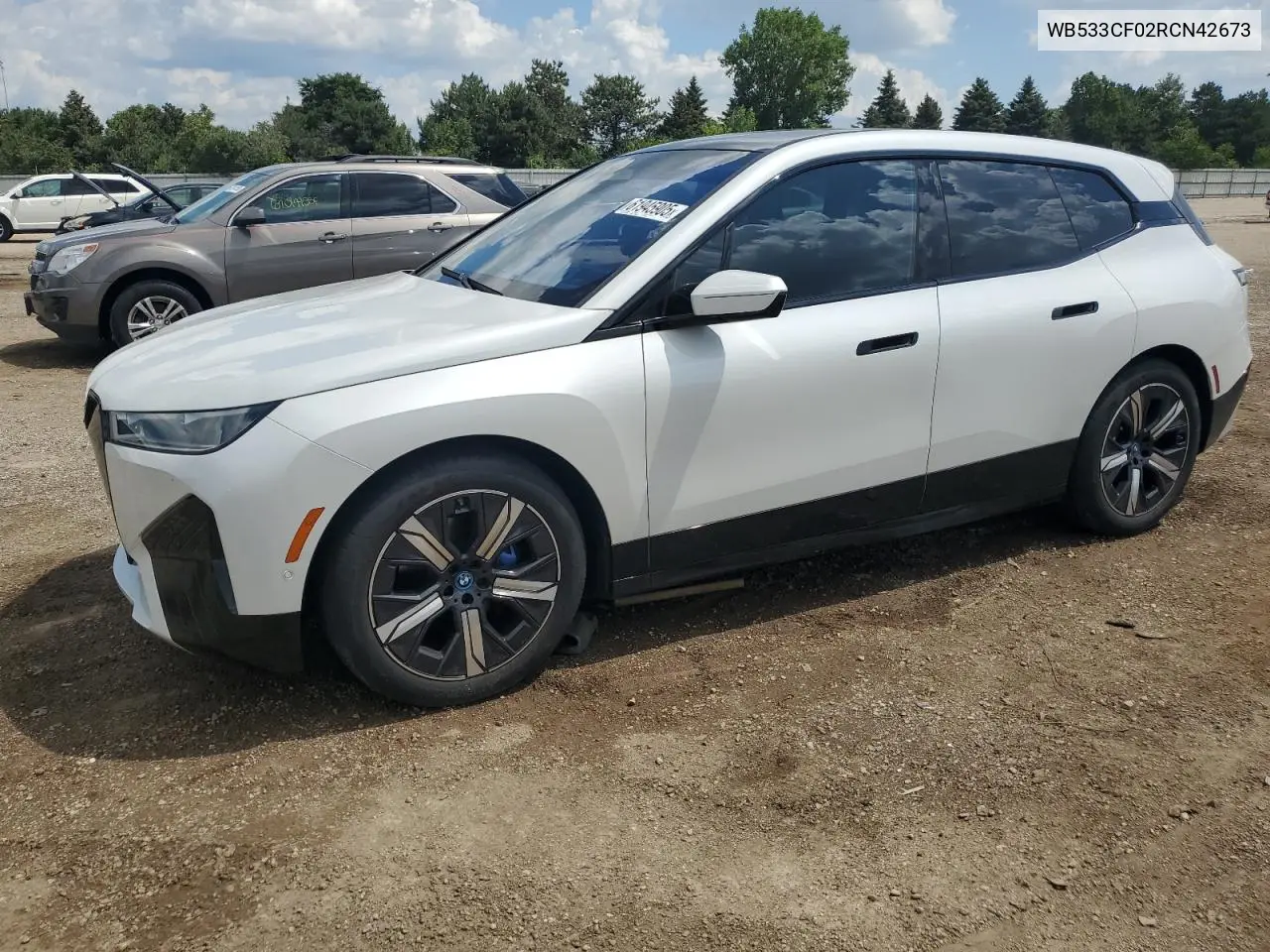 2024 BMW Ix M60 VIN: WB533CF02RCN42673 Lot: 61945905