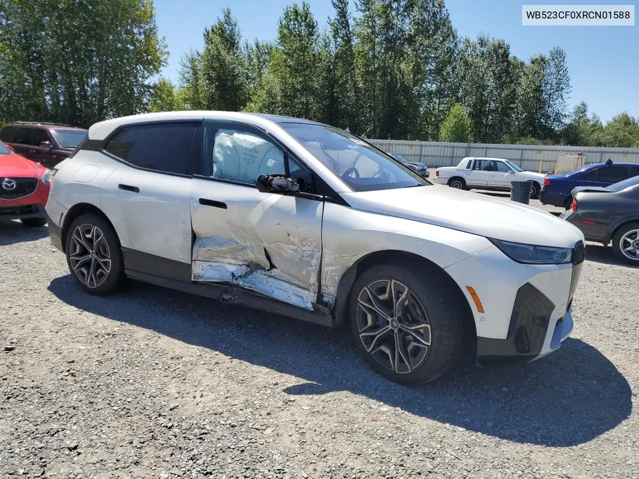 2024 BMW Ix xDrive50 VIN: WB523CF0XRCN01588 Lot: 62568705