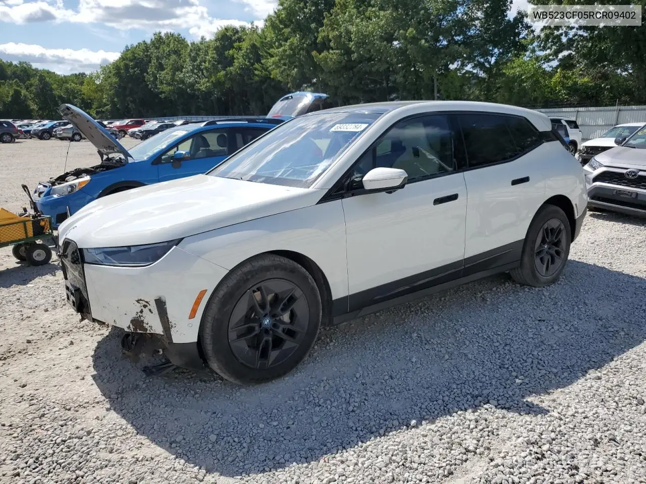 2024 BMW Ix xDrive50 VIN: WB523CF05RCR09402 Lot: 69338784